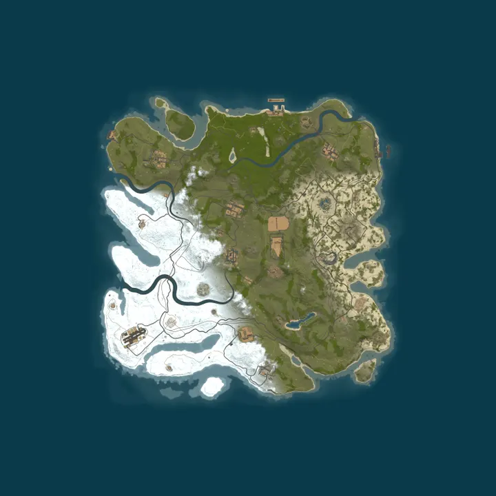 Map of Cream Cheese Valley