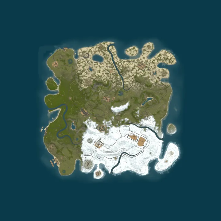 Map of los novatos