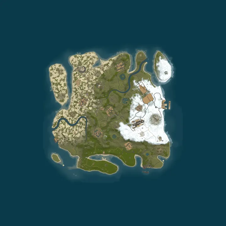 Map of [EU] Rust-France - SOLO ONLY | FULLWIPED 14/10 14.10