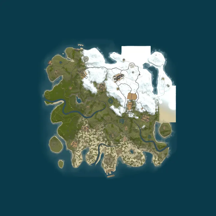 Map of [KR] 언노운 서버[PVE RPG 레이드 강화 스킬 이벤트