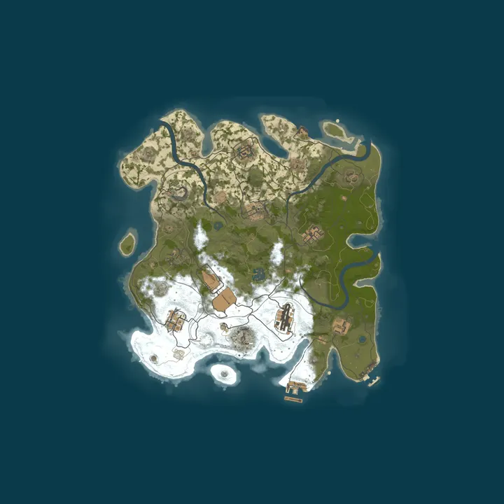 Map of [JP] Japan Hideaway Server | Solo/Duo/Trio/Quad | Raid Hours