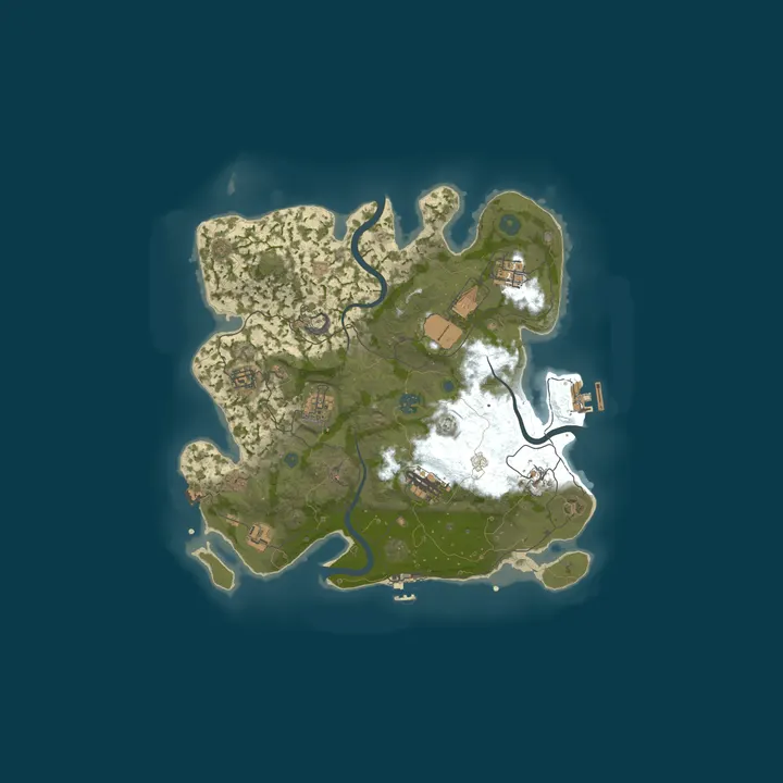 Map of TEST SERVER