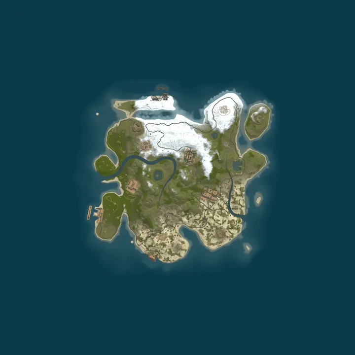 Map of [EU] 3 LIVES | Vanilla | 3-Day Full Wipe | Premium