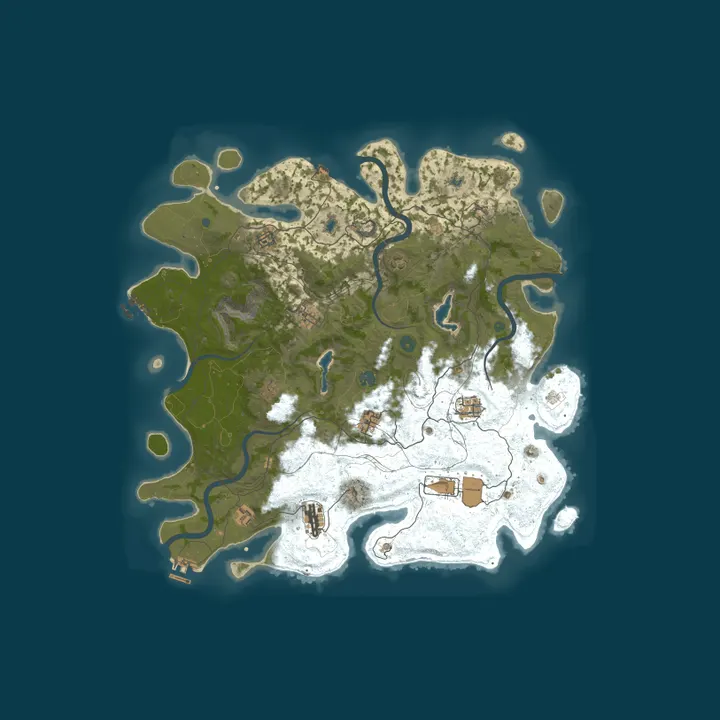Map of [HZN.GG] - NO KOS|NO DECAY|SCRAP | Wiped 10/15