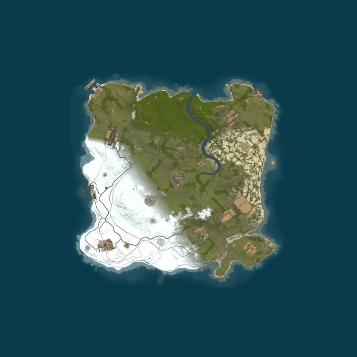Map of WARBANDITS.GG 2X SOLO ONLY|Loot+|X2 JUST WIPED