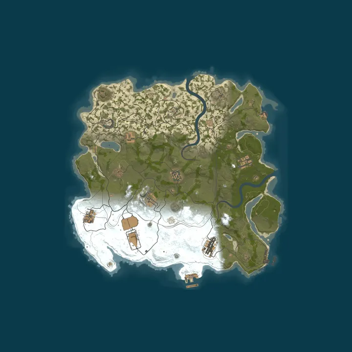 Map of WARBANDITS.GG 3X |Solo/Duo/Trio/Quad|LootX3| JUST WIPED