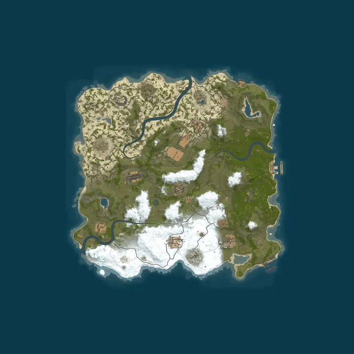 Map of US RustLife.net | Solo/Duo | Fridays | Noob Friendly