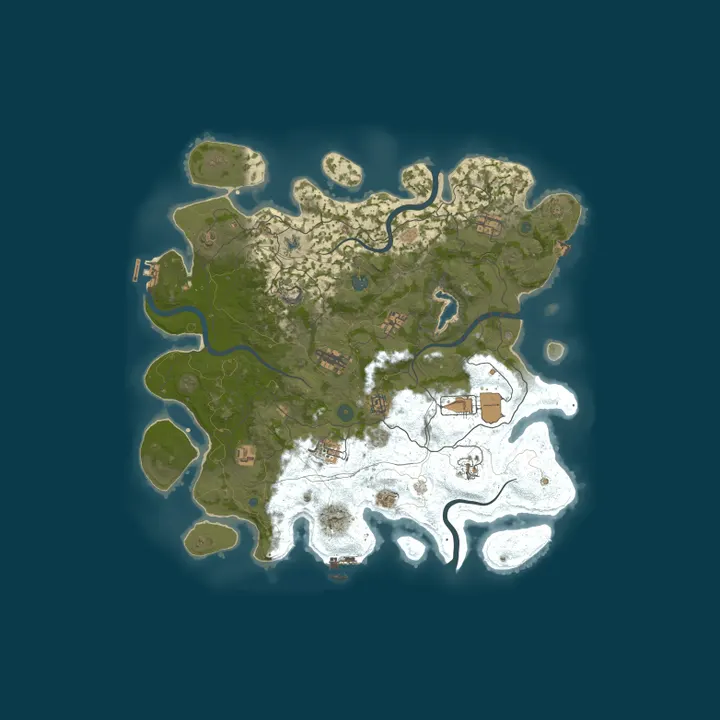 Map of [US] Northnet 1x PVE | Events | Raids | No Tech Tree | Custom W