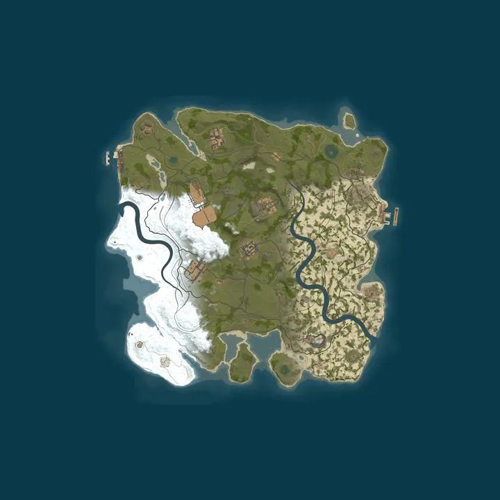 Map of ⦿ ICEFUSE 20X Phoenix (NoBP|PVP|Shop|MyMini|5X WIPED)