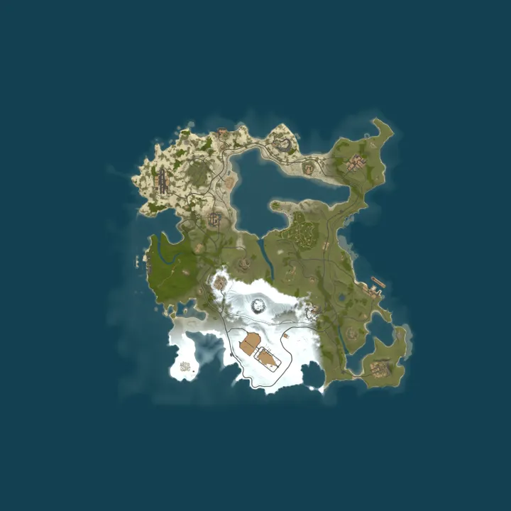 Map of [EU] Northnet 3x PVE | Events | Raids | Quests | Custom Weapons