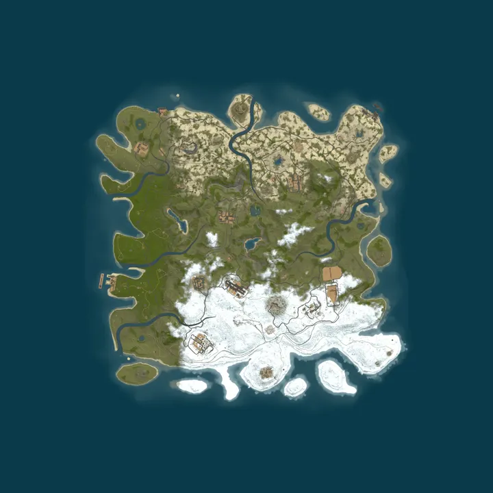 Map of ⦿ ICEFUSE EU 2X Duo (Solo/Duo|Loot x2|WIPED)