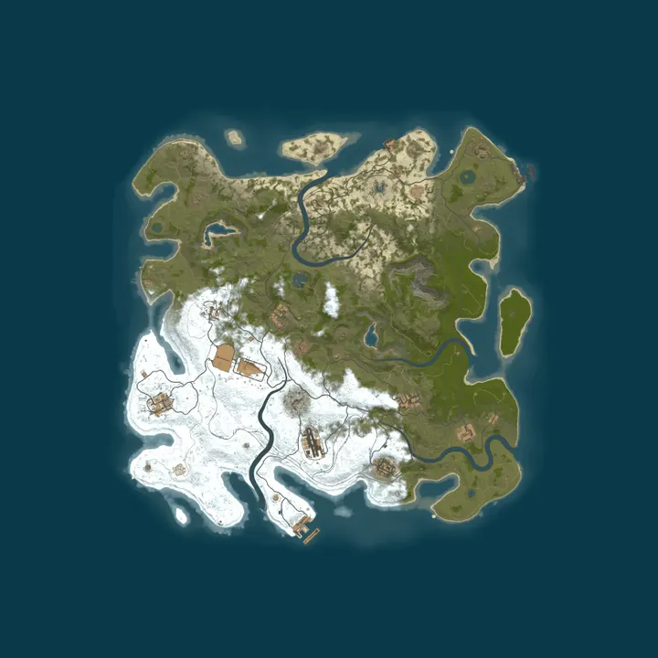 Map of ⦿ ICEFUSE EU 3X Duo (Solo/Duo|Loot x3|WIPED)