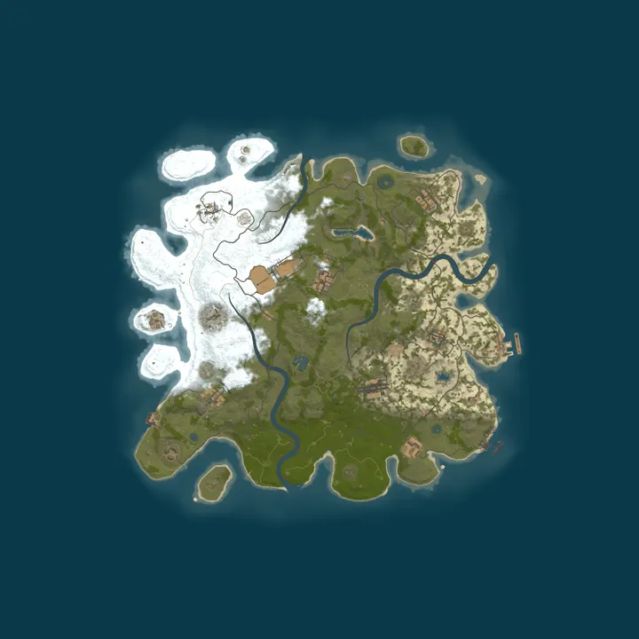 Map of Dracon Rust 2X | TP| Events| Kits| Wiped: 12/10 | 5 days ago