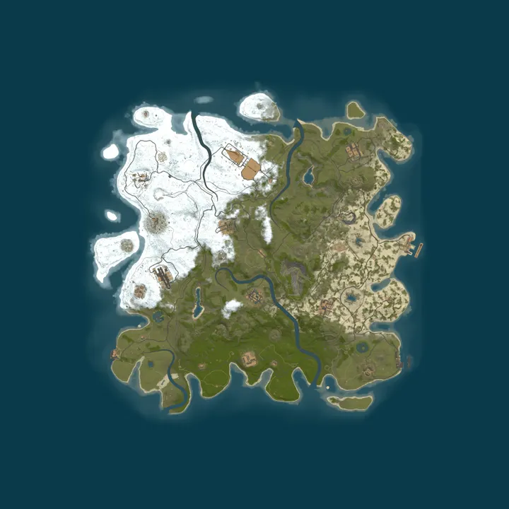 Map of Old Blood Gamers PVP Offline  Raid Protection.. Testing server