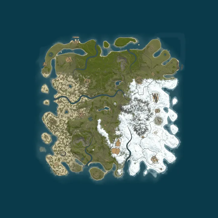 Map of Rusted Ridge