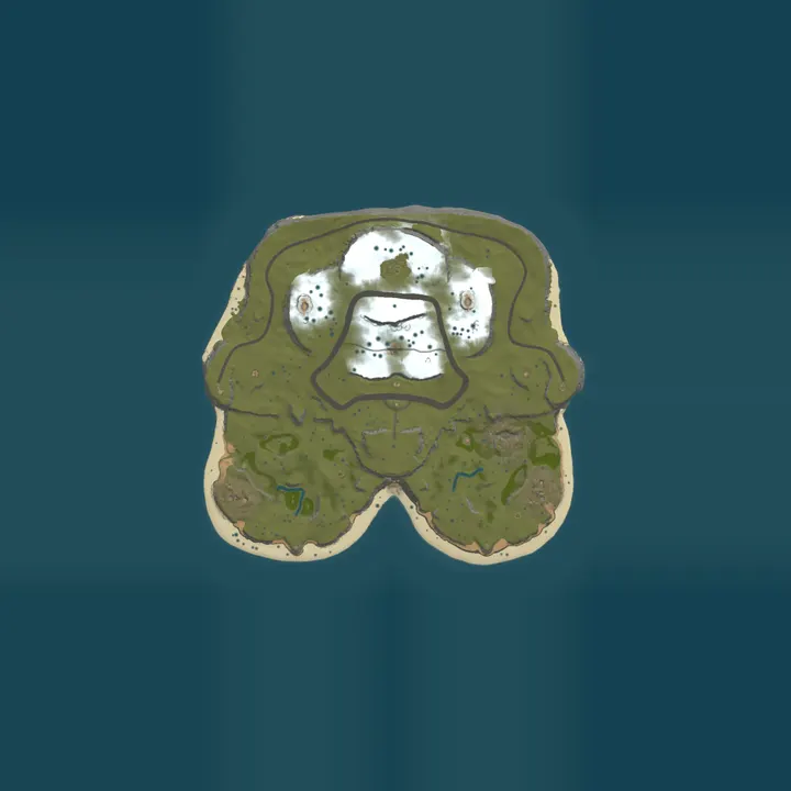 Map of Pine Hosting - Rust Server