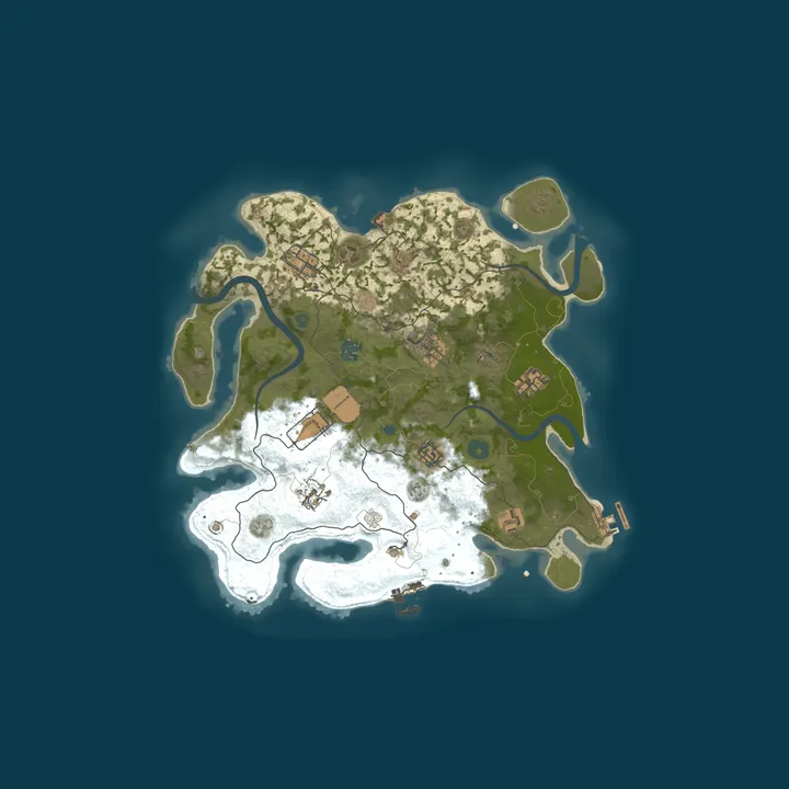 Map of Fox River Rust | Low Pop 2x Solo/Duo | Bi-Weekly Thursdays