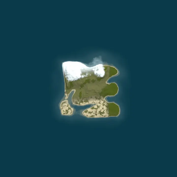 Map of Pine Hosting - Rust Server