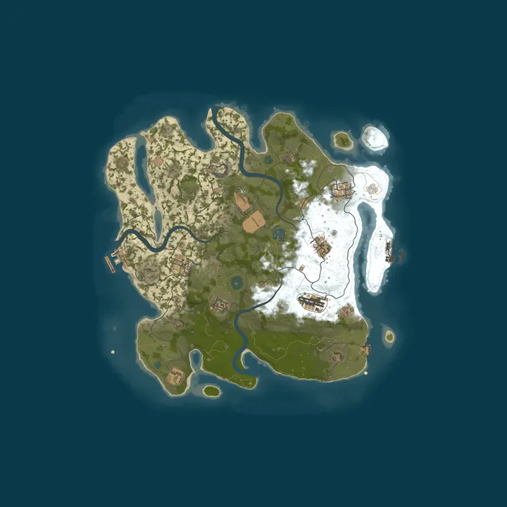 Map of Havoc Rust 10x