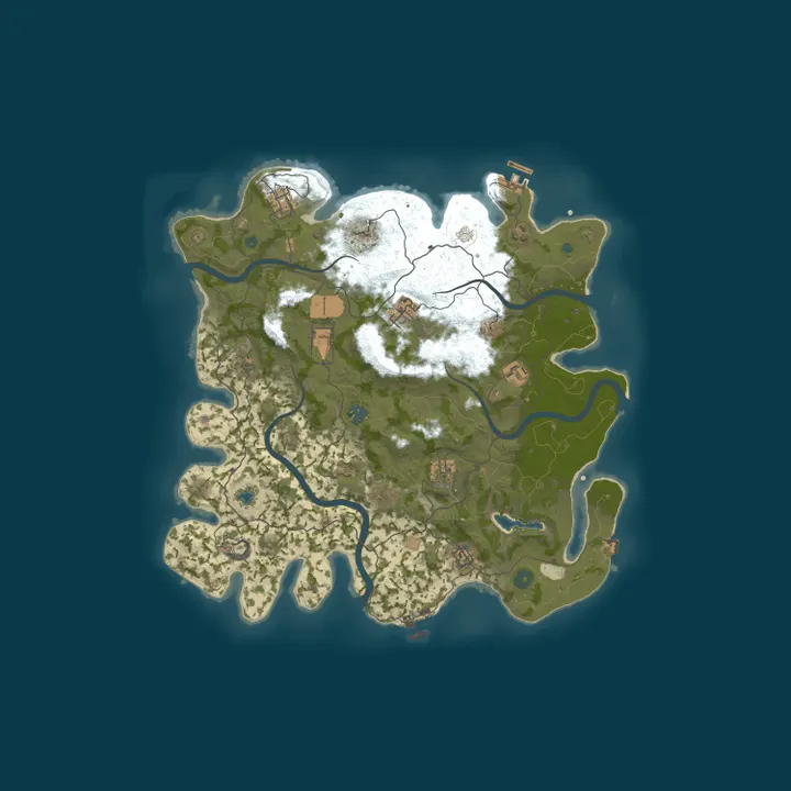 Map of US Rusteria