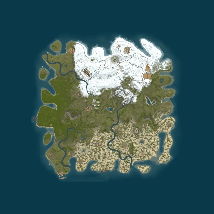 Map of Joe's Private Playland