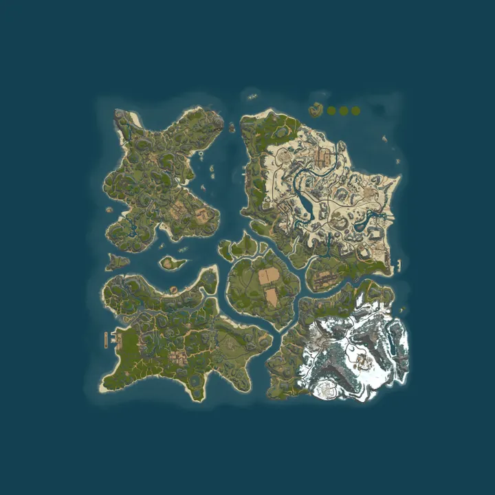 Map of CREED DEV SERVER
