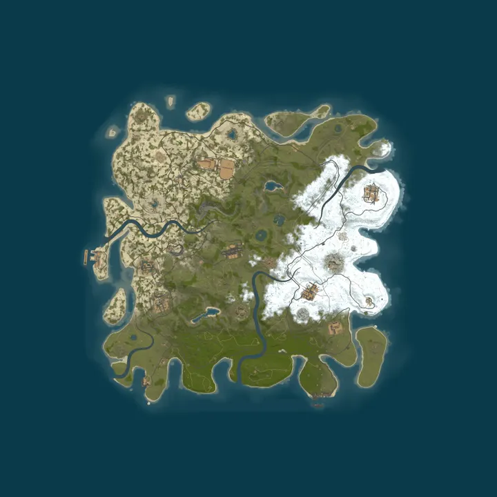 Map of Rangers Vanilla PVE No Upkeep|Monthly|Backpacks|Skins|Shop|Raid