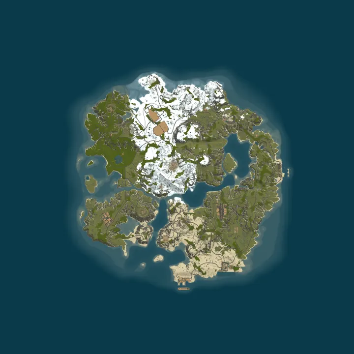 Map of Door Camp Central |skills| No BP wipe |