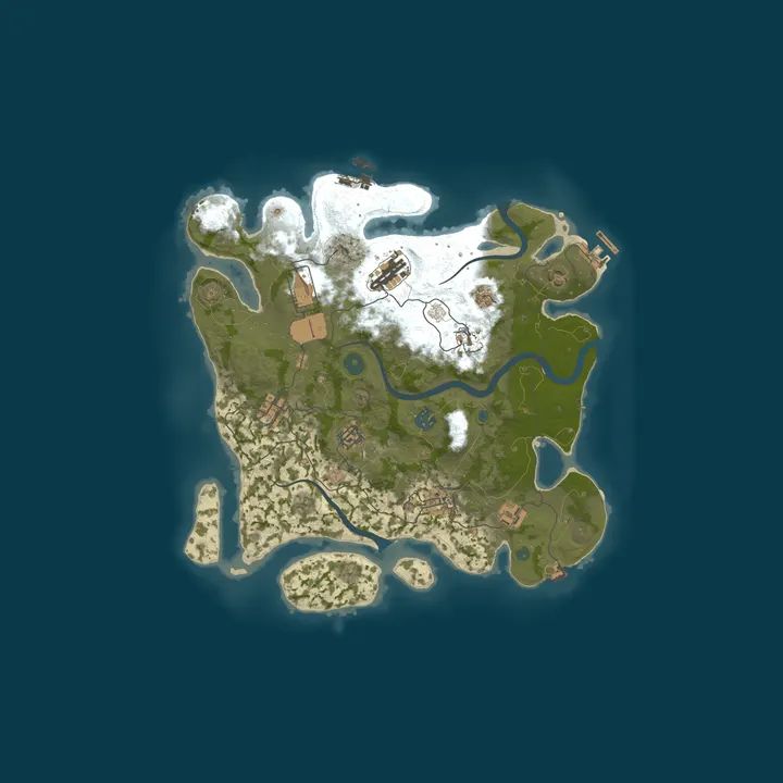 Map of The Solo Hobo Hangout | Bi-Weekly | No BP Wipe | Low Upkeep