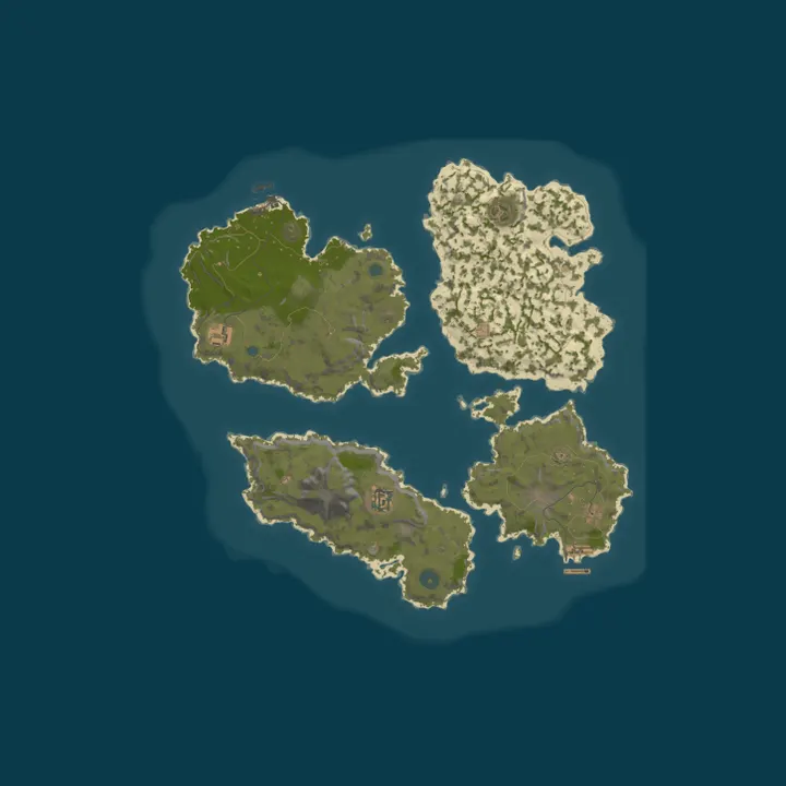 Map of HighMiles Test server
