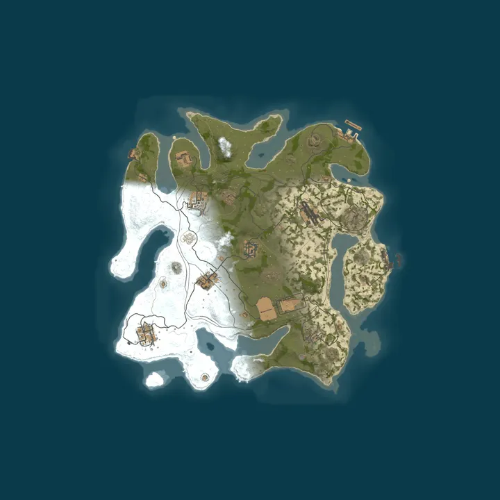 Map of Global.gg - US 3x │PVP│Loot+│Clans│Kits│TP│