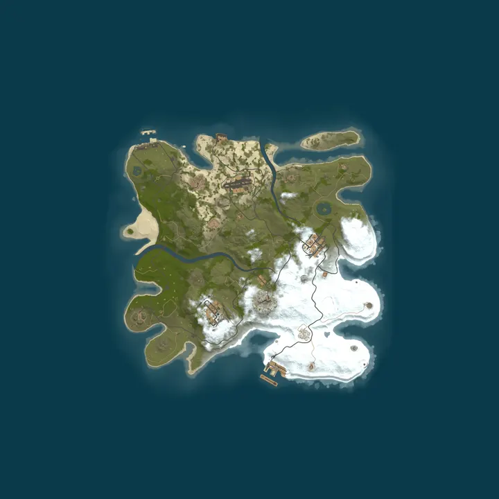 Map of The Hot Box 3x | PvP |Monthly | NOOB FRIENDLY | Dealer Missions