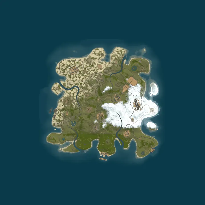 Map of RustGuy 10x | Clan Max | Shop | Kits | TP | Weekly