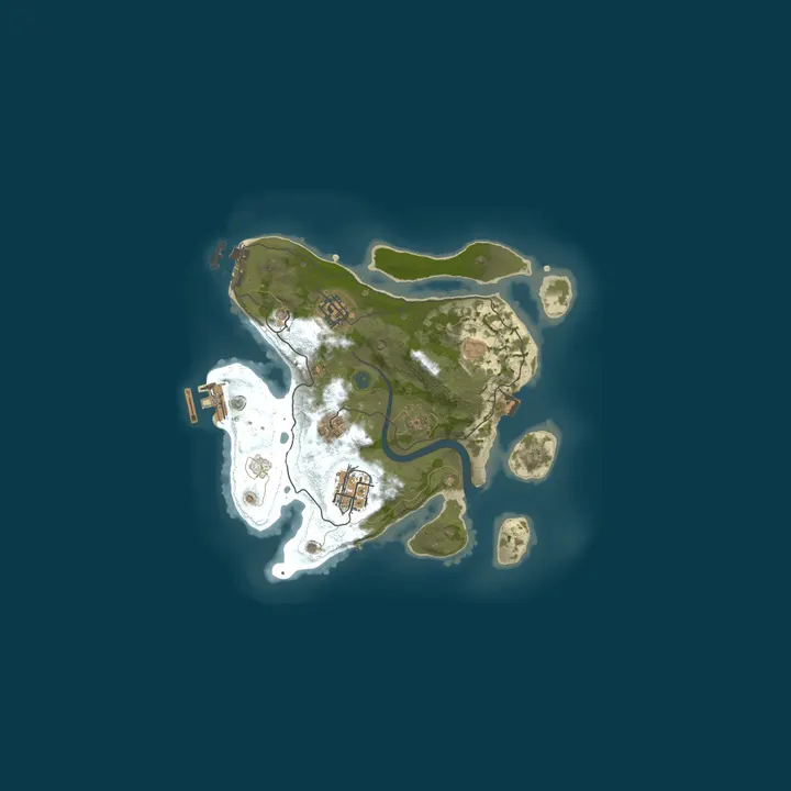 Map of Rust-A-Nut