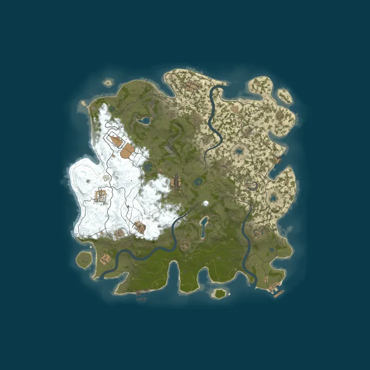 Map of Project Wolverine US | 5x | No Bp's | Insta Craft | Mini | TP |