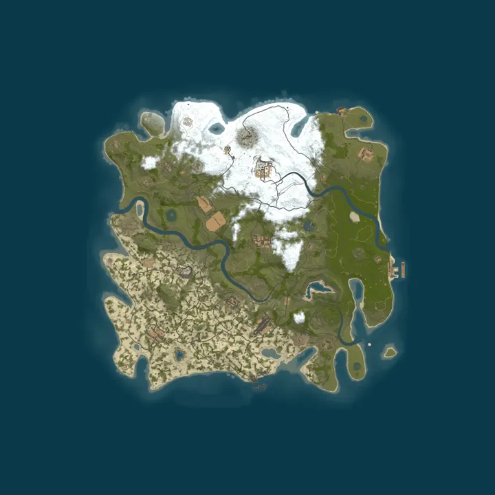 Map of Ghanes Test Server
