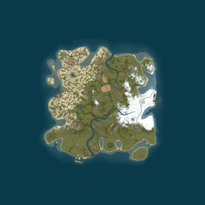 Map of BattleZone.gg — SOLO/DUO | Noob Friendly | Map Wiped