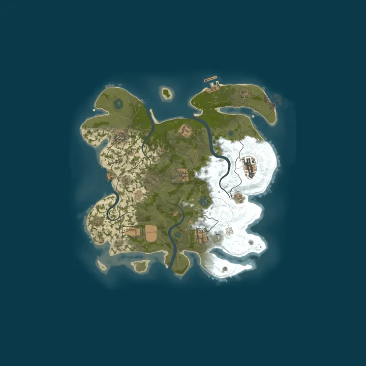 Map of Goobers No Fly Zone - 2x QUAD Weekly | Noob Friendly / Low Pop
