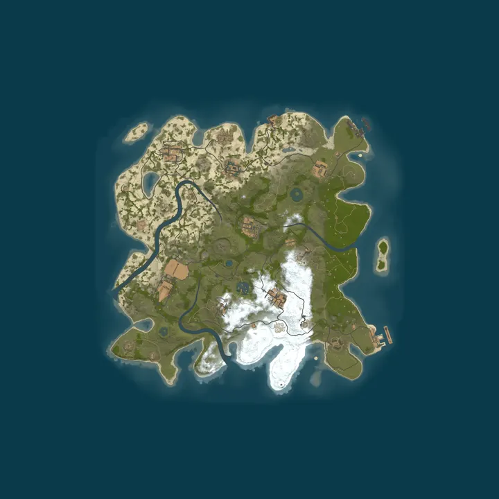 Map of US East | Low Pop | Solo/Duo/Trio | Sat Wipe | GRIPEYOU