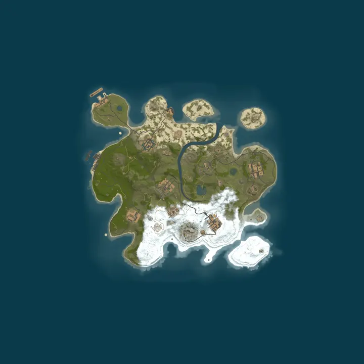 Map of My Apex Rust Server
