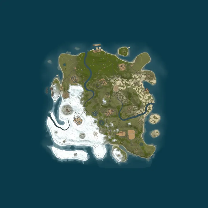 Map of My Apex Rust Server