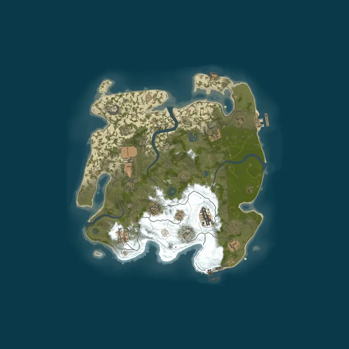 Map of Joosebox Rust Royale