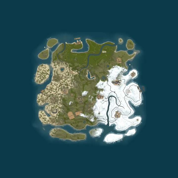 Map of Swaet's Server