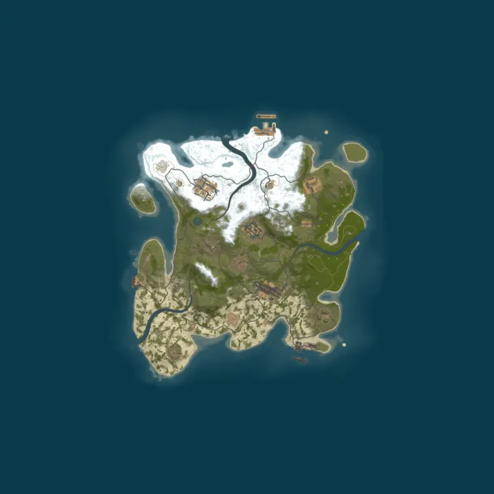 Map of rustd.xyz test server