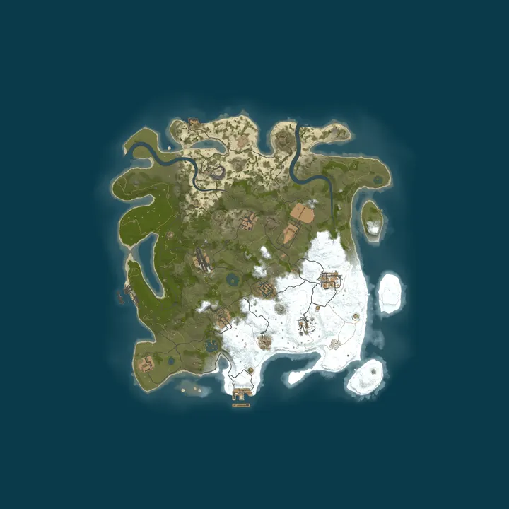 Map of SAKURA RUST MAIN 2X