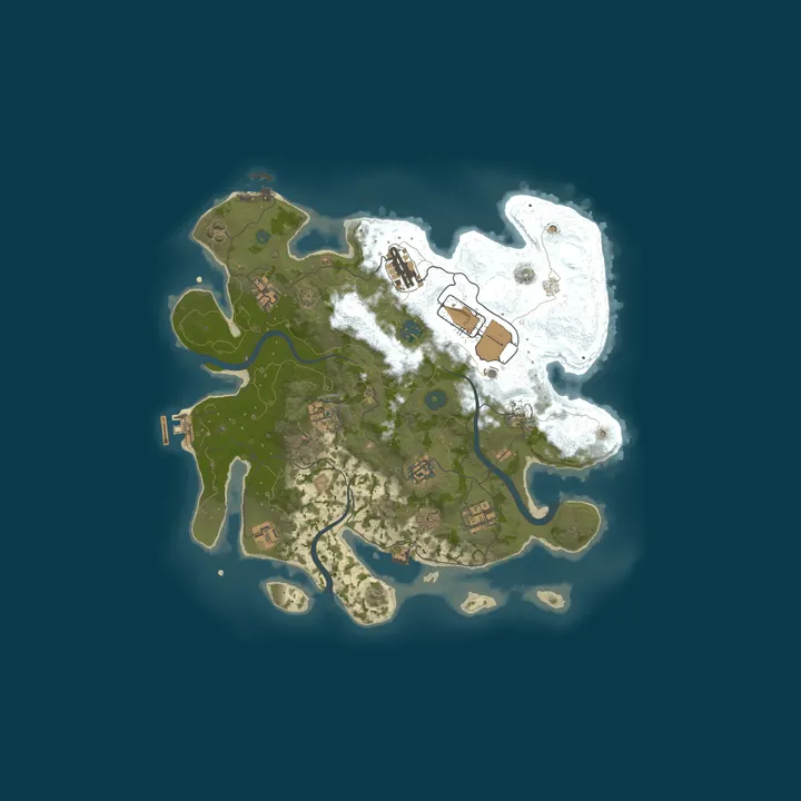 Map of Уютный сервер