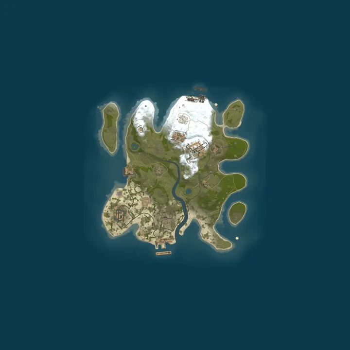 Map of Kavkaz Rust X2 | Trio | RaidBases | 16.10.26 | duel |