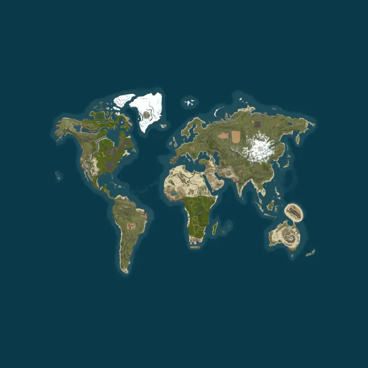 Map of Rust Granacante PVE ESP [KITS|TP|EVENTS|BACKPACKS]