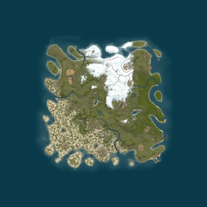 Map of * SCHLARAFFENLAND   Primitive | Softcore | Nexus-Ready
