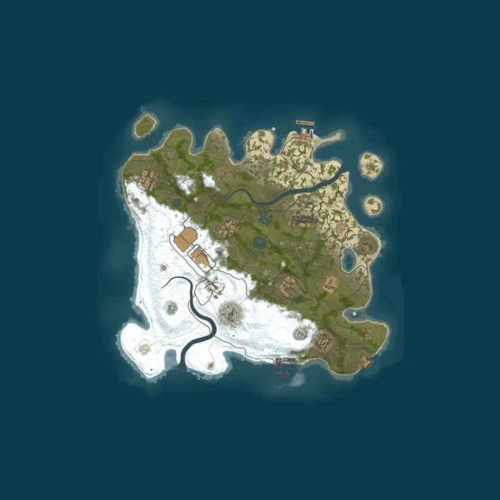 Map of #3 DOZA RUST X200/X500 | MAX5 | LOOT+ | ДЛЯ НОВИЧКОВ
